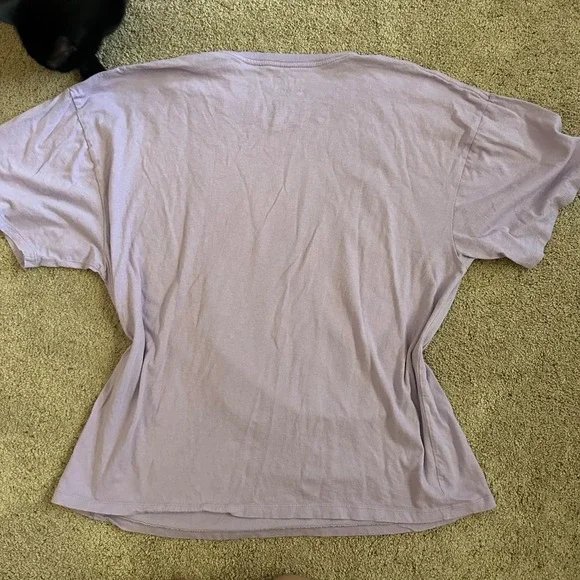 2Pac Graphic T Shirt XXL Lavender Purple Hip Hop Rap Tee - Picture 4 of 4